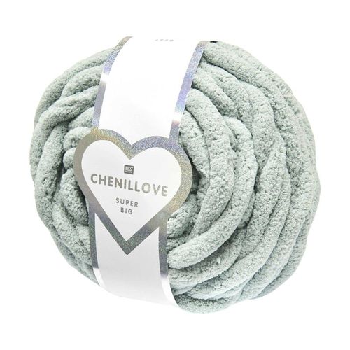 Pelote Chenillove Super Big 300g ¿ Rico Design : Douceur Xxl Pour Des Créations Moelleuses 06 Sauge