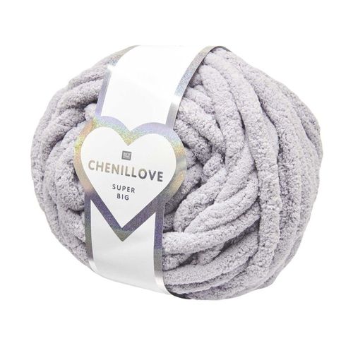 Pelote Chenillove Super Big 300g ¿ Rico Design : Douceur Xxl Pour Des Créations Moelleuses 05 Lavande