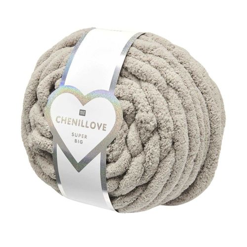 Pelote Chenillove Super Big 300g ¿ Rico Design : Douceur Xxl Pour Des Créations Moelleuses 02 Ecru