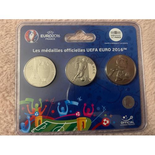 Collection De Médailles Officielles Uefa, Euro 2016