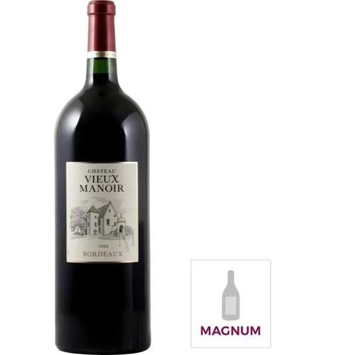 Magnum Châteaux Vieux Manoir 2020 Bordeaux - Vin Rouge De Bordeaux