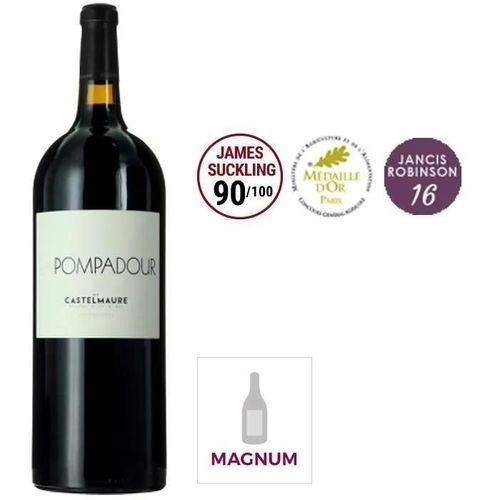 Magnum Castelmaure La Pompadour 2022 Corbieres - Vin Rouge De Languedoc