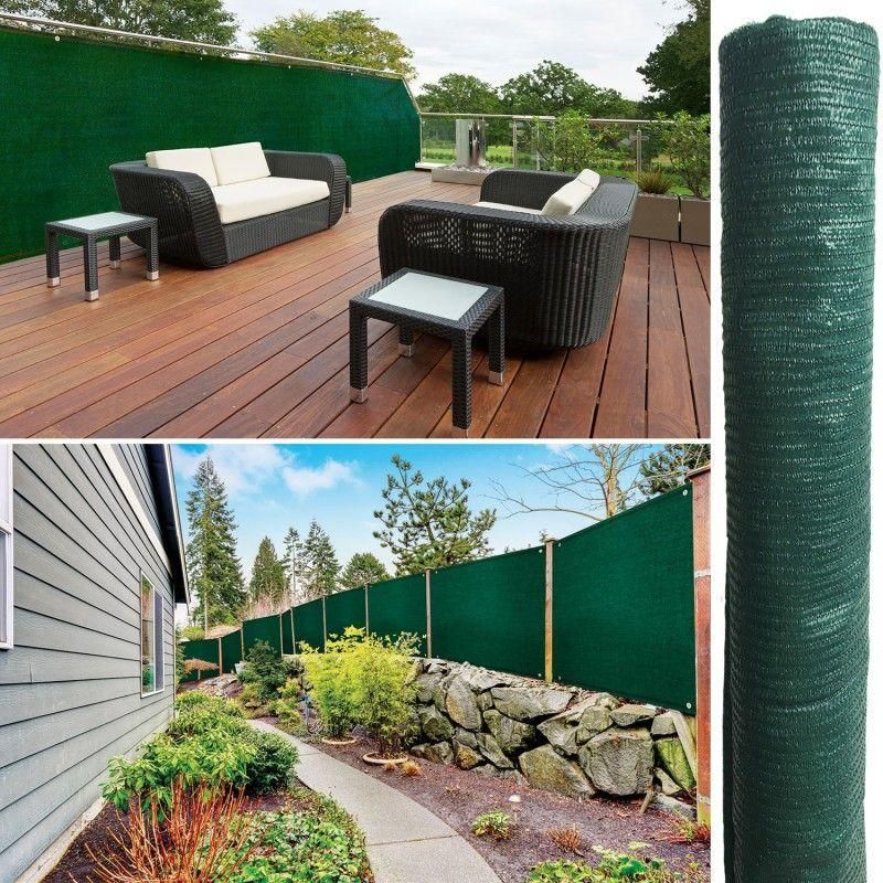 Brise Vue Renforc 1,5 X 10 M Vert 90 Gr/M Classique - 7