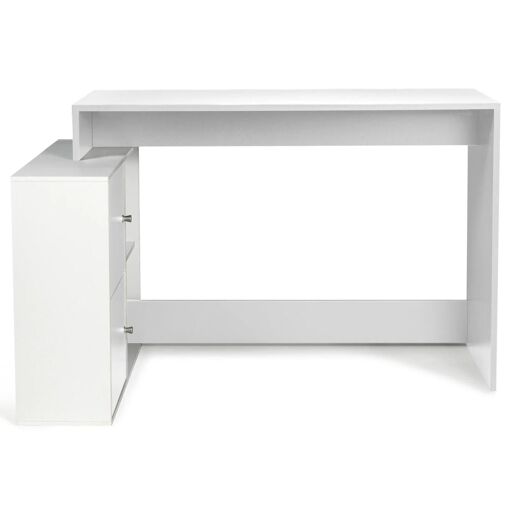Bureau D'angle Bob Bois Blanc - 5