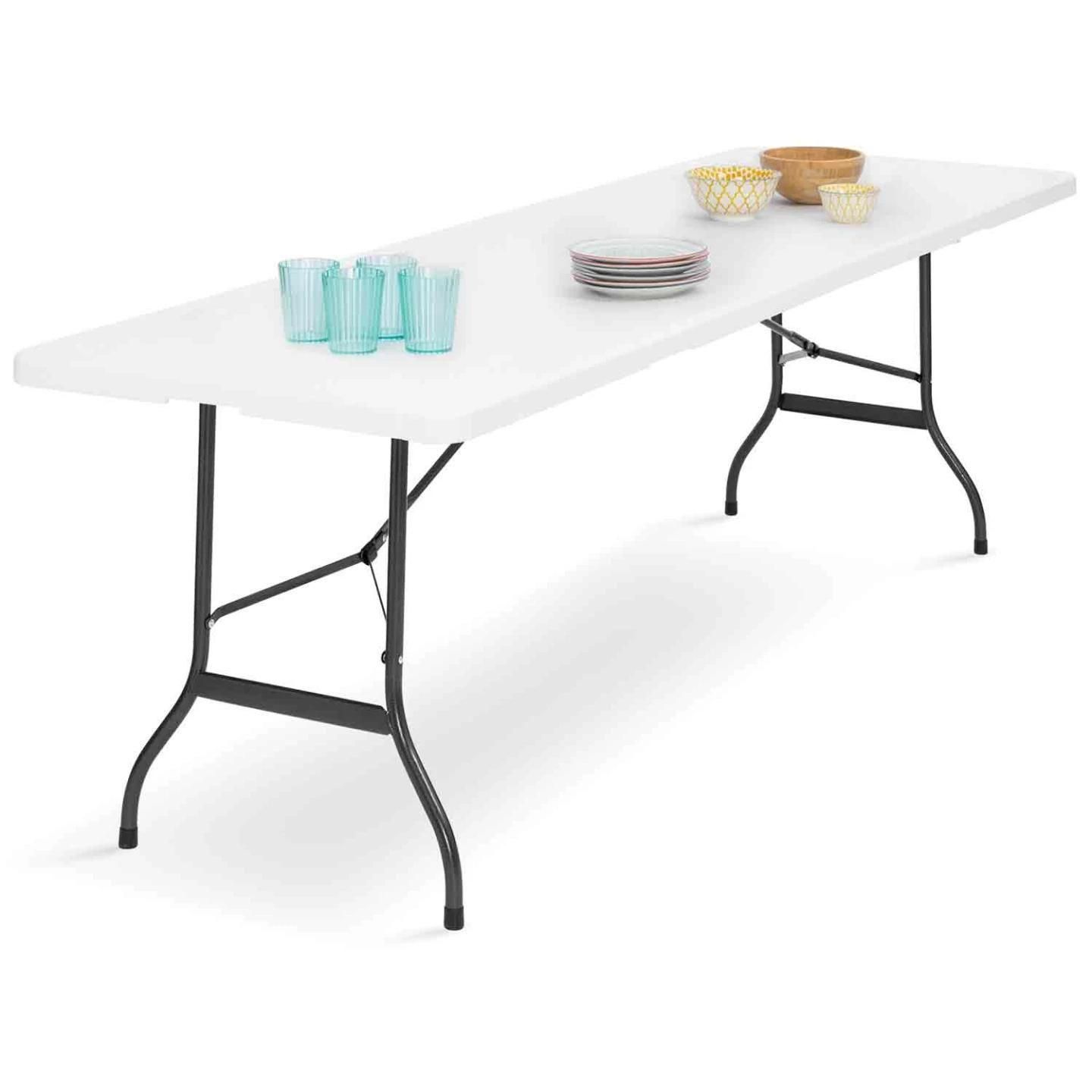 Table Pliante D'appoint Portable 180 Cm Pour Camping Ou R�ception - 2