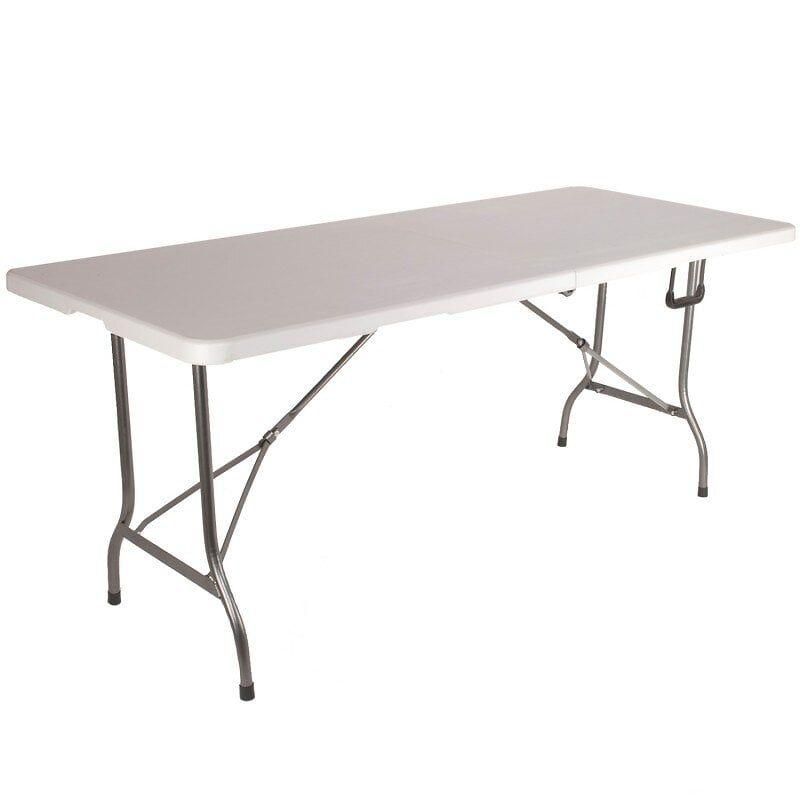 Table Pliante D'appoint Portable 180 Cm Pour Camping Ou R�ception - 8