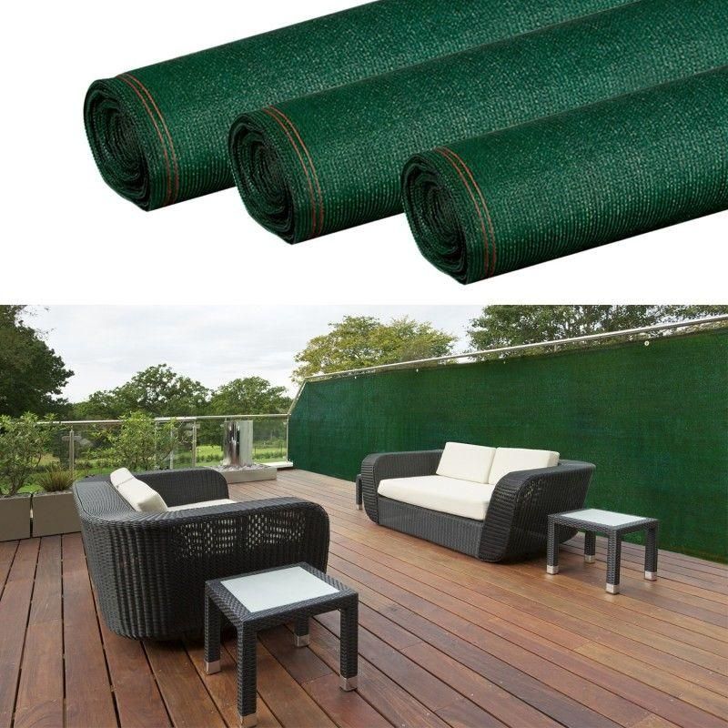 Brise Vue Renforc 1,8 X 10 M Vert 220 Gr/M Luxe Pro - 6