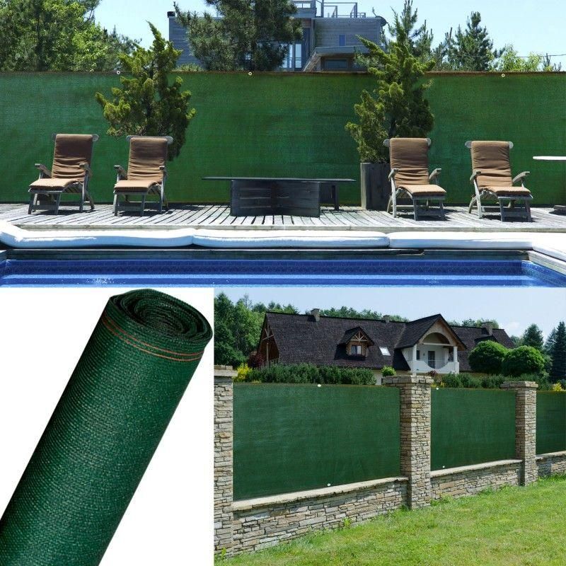 Brise Vue Renforc 1,8 X 10 M Vert 220 Gr/M Luxe Pro - 7