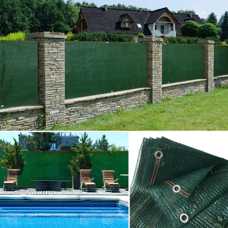 Brise Vue Renforc 1,2 X 10 M Vert 90 Gr/M Classique - 6