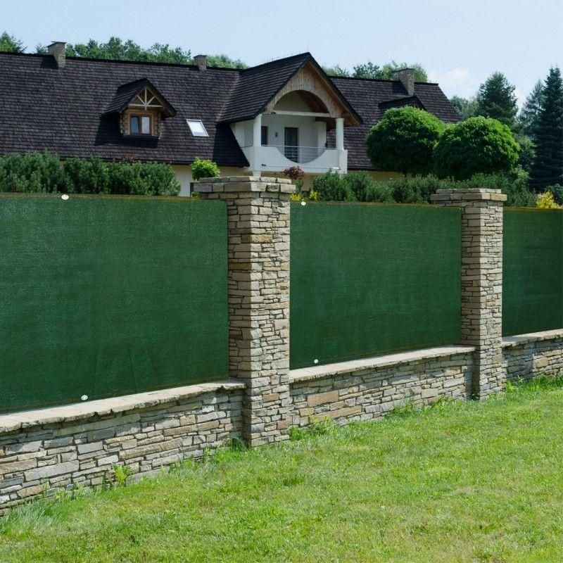 Brise Vue Renforc 1,2 X 10 M Vert 90 Gr/M Classique - 8