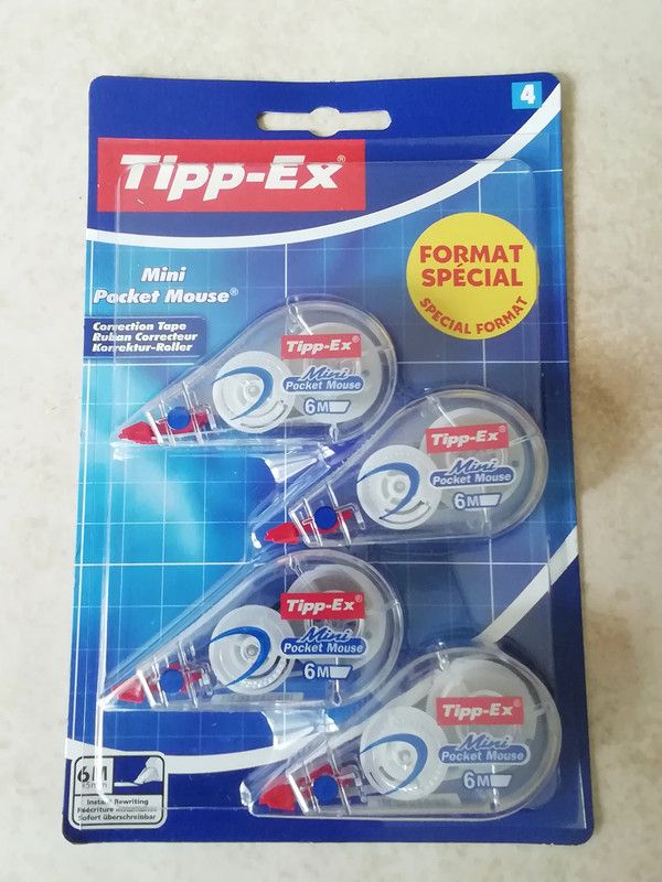 Pack De 4 Mini Tipp-Ex