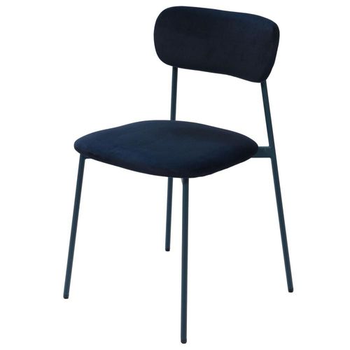 Chaise Elma Bleue (Lot De 2)