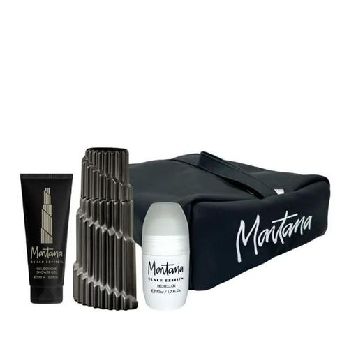 Montana Black Edition Edp 125ml + Deo 50ml + Gel Douche 100ml 