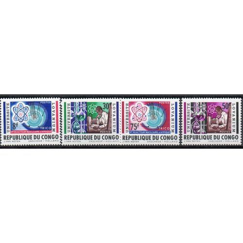 Congo-Kinshasa Timbres Université De Lovanium 1964