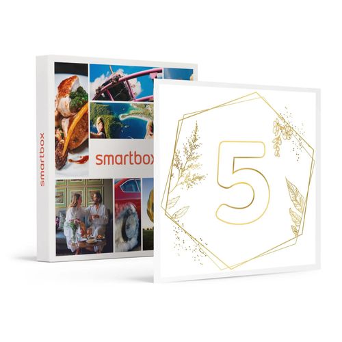 Noces De Bois : Joyeux 5e Anniversaire De Mariage ! - Smartbox - Coffret Cadeau Multi-Thèmes