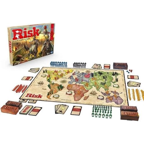 Risk Avec Dragons - Jeu De Société De Stratégie - Jeu De Plateau ¿ Version Française
