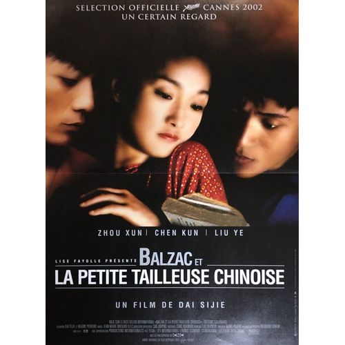 Balzac Et La Petite Tailleuse Chinoise - Affiche Originale De Cinéma - Format 40x60 Cm - Un Film De Dai Sijie Avec Zhou Xun, Chen Kun, Liu Ye, Wang Shuangbao, Cong Zhijun - Année 2002