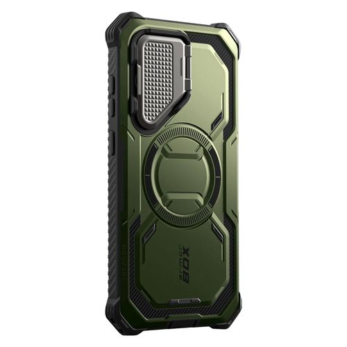 Coque Intégrale Pour Samsung S25 Plus Antichoc Compatible Magsafe I-Blason Vert