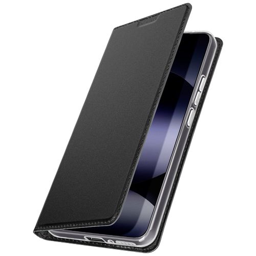 Étui Pour Redmi Note 14 5g Effet Satiné Porte-Carte Support Vidéo Dux Ducis Noir