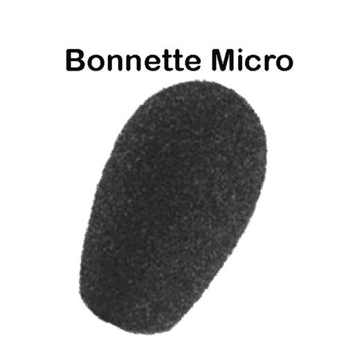 1 Bonnette Anti Vent Diamètre Extérieur 40 mm pour micro - Noir