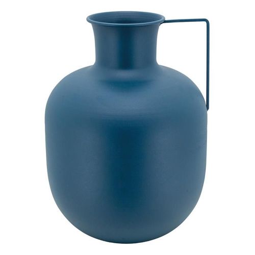 Vase en métal MELTIK Bleu