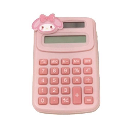 Calculatrice de dessin animé Petite calculatrice de poche portable multifonctionnelle avec affichage LED pour bureau Bureau École Maison Type 3