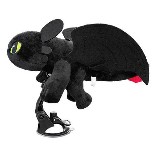 Comment former votre Dragon Krokmou Petit Dragon Volant Poupée Garniture pour Voiture Moto Casque Ventouse Support 20CM A