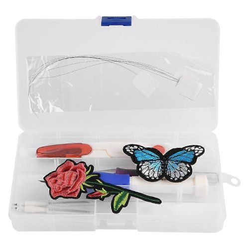 Bricolage Broderie Stylo Punch Aiguille Kit Set Artisanat Couture Outils Crochet Costume