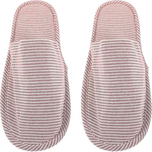 1 Paire De Pantoufles De Voyage Pantoufles D¿Hôtel Lavables Pantoufles De Voyage Pliables Pour Femmes