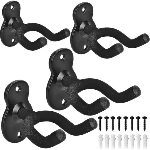 4 Pack Acoustique Guitare Électrique Wall Hooks Ukulele Bass Guitare Hooks