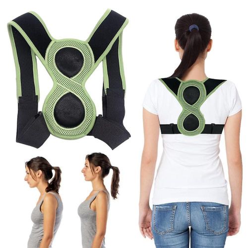 Redresseur De Dos Pour Enfants Adultes, Support Réglable Du Haut Du Dos, Support De Redressement Du Dos Pour Cou, Dos, Épaule, Colonne Vertébrale 
