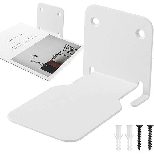 Bibliothèque Flottante Dissimuler | Supports D¿Étagères En Métal Pour Livres | Outils De Rangement Multifonctionnels Adaptés À La Maison, Au Salon, Au Bureau, À La Salle De Classe Et Au Café