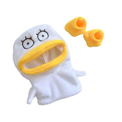 Dessin Animé Canard Vêtements Canard Pyjama Pour 15cm Pendentif Poupée Filles Poupées Habiller Jusqu¿À