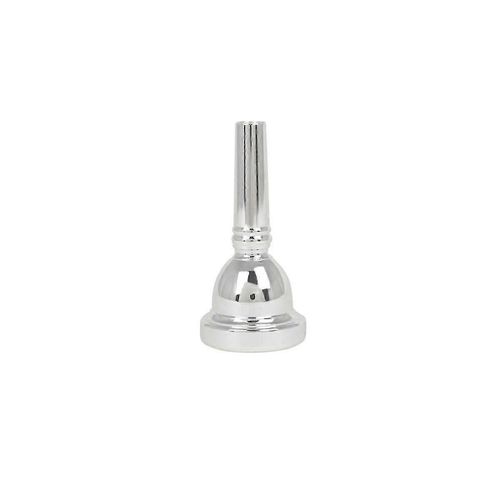 Embout Buccal Plaqué Argent (6 1/2al) Trombone Ténor Mince Embout Buccal Pull Pipe Instrument Accessoires