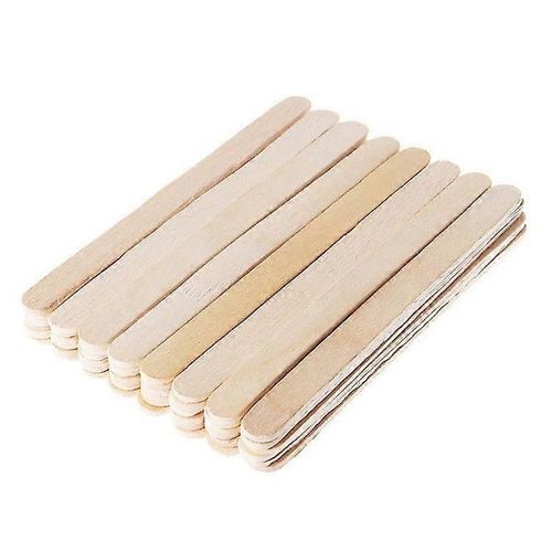 200pcs Natural Wooden Ice Cream Stick Snack Bar Ice Cream Stick Wooden Stick