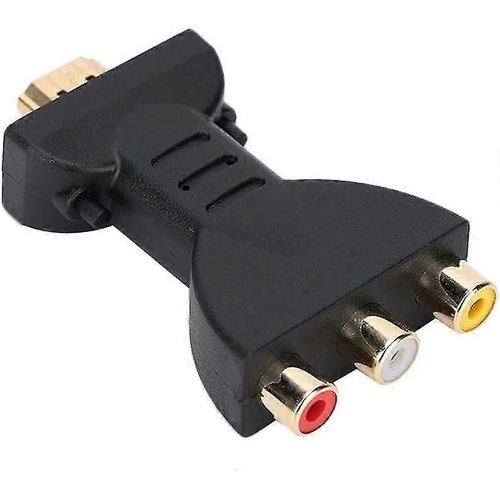 Convertisseur vidéo audio-hdmi vers RVB, adaptateur de synchronisation audio et vidéo 1080p pour convertisseur de composant RCA