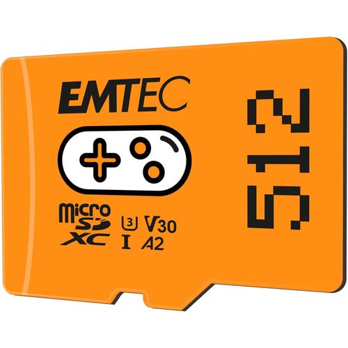 - Carte Mémoire Microsd Gaming 512Gb - Plus De Stockage De Jeux Et Vidéos - Ecmsdm512Gxcu3G - Compatible Nintendo Switch - Orange[L433]