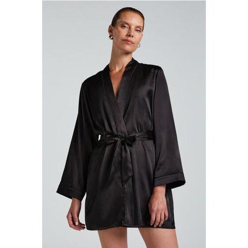 Hunkemöller Kimono Satin Noir