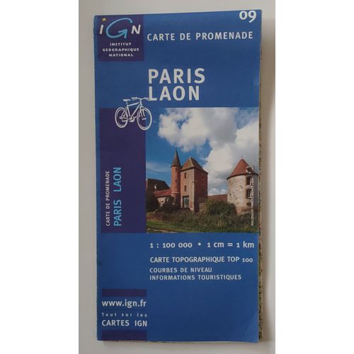 Carte Ign Paris - Laon