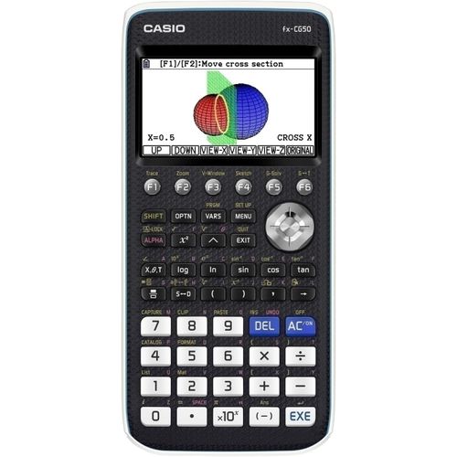 Fx-Cg50 - Calculatrice Graphique, Écran Couleur Haute Résolution (Version Ue)[Q75]