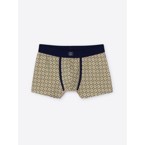Boxer Fantaisie En Coton Biologique - Beige Sable - S