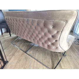 2 Banquettes Salon/Salle À Manger En Velours
