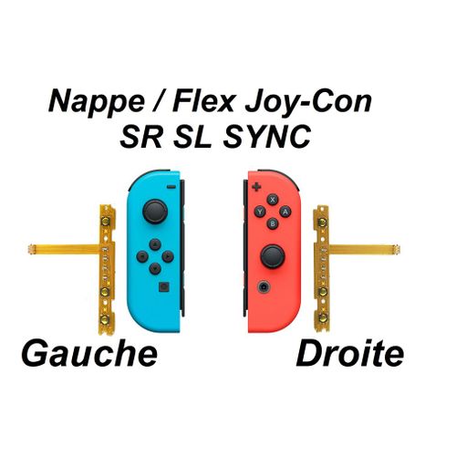 Nintendo Switch Nappe Sr Sl Joy-Con De Rechange