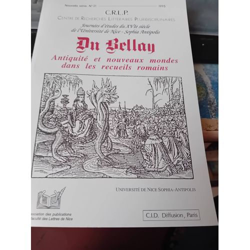 Du Bellay Antiquité  Et Nouveaux Mondes Dans  Les Recueils  Romains