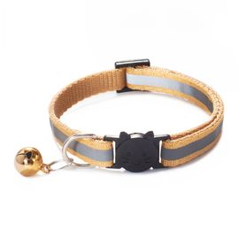 Collier De Chat Élastique Réglable Avec Matériau Souple,Anneau De Cou,Cloche De Sécurité,Produits Pour Animaux De Compagnie,Casting Installaway,Nouvelles Couleurs,1pc #B