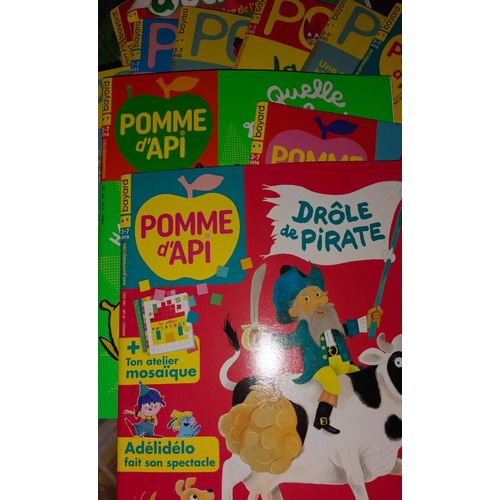 Lot De 10 Magazines Pomme D'api