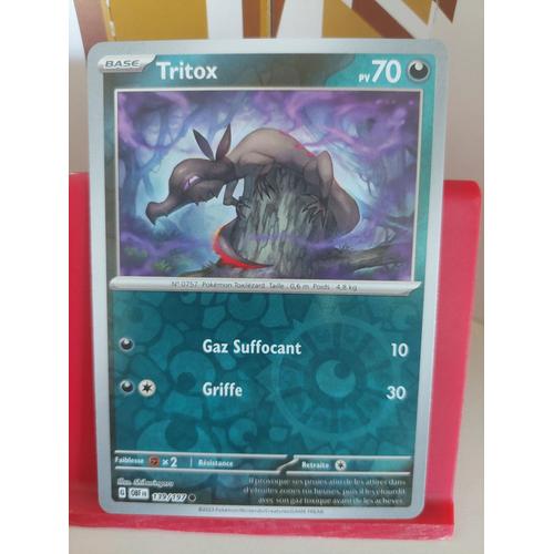 Carte Pokémon Tritox 139/197 Reverse Flammes Obsidiennes