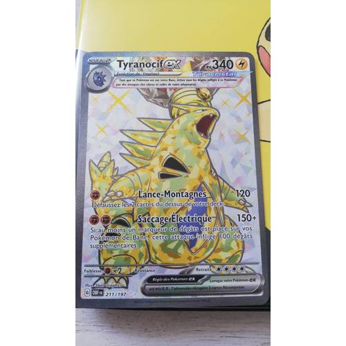 Carte Pokemon Tyranocif Ex