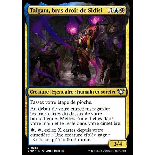 Taigam Bras Droit De Sidisi - Magic - Commander Masters - U - 357