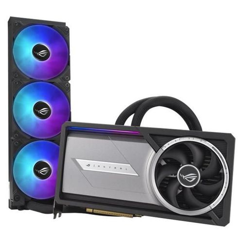 ASUS ROG Astral LC GeForce RTX 5090 32GB - Carte graphique - GeForce RTX 5090 - 32 Go GDDR7 - PCI Express 5.0 - 2 x HDMI, 3 x DisplayPort - noir